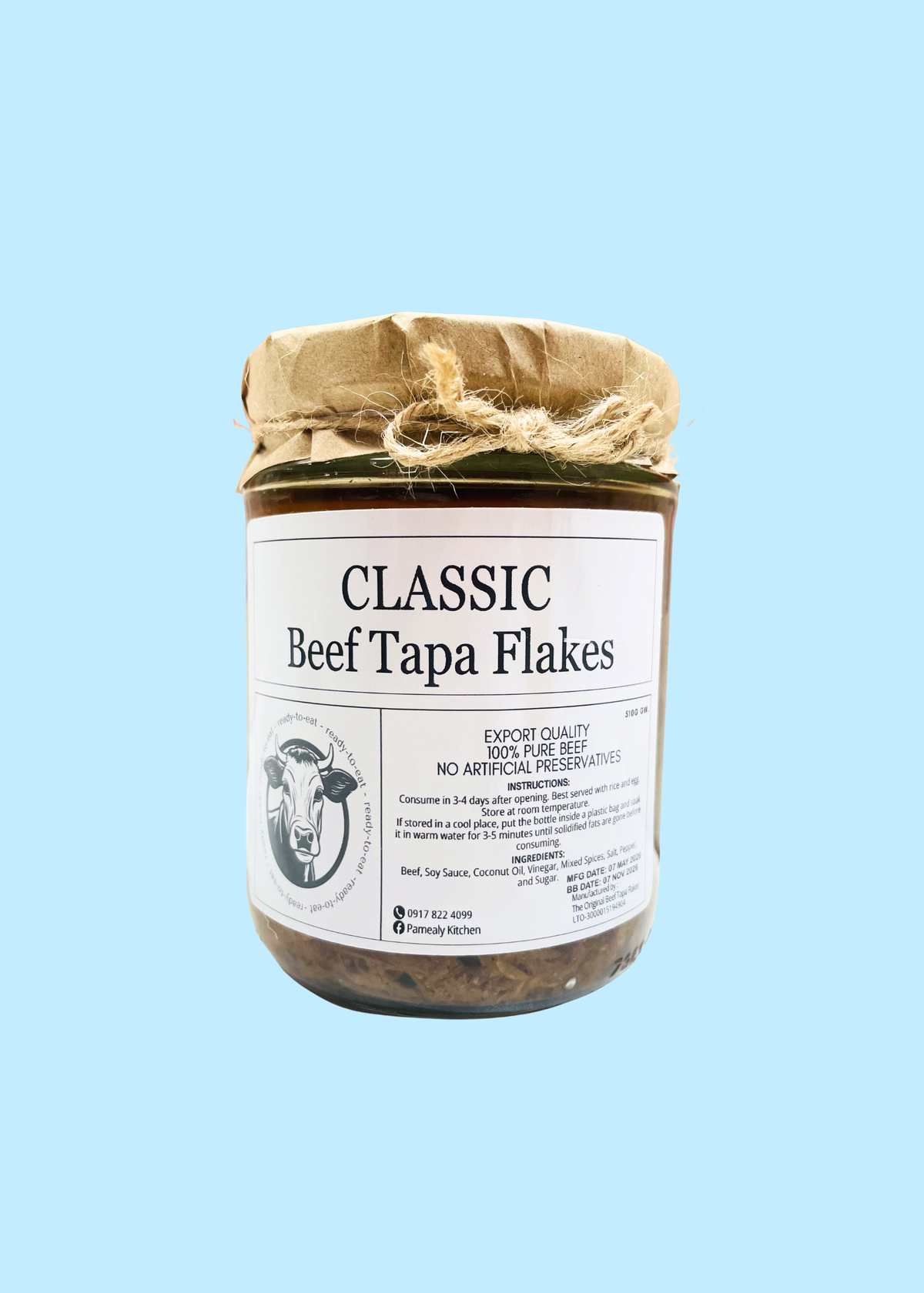 Classic Beef Tapa Flakes