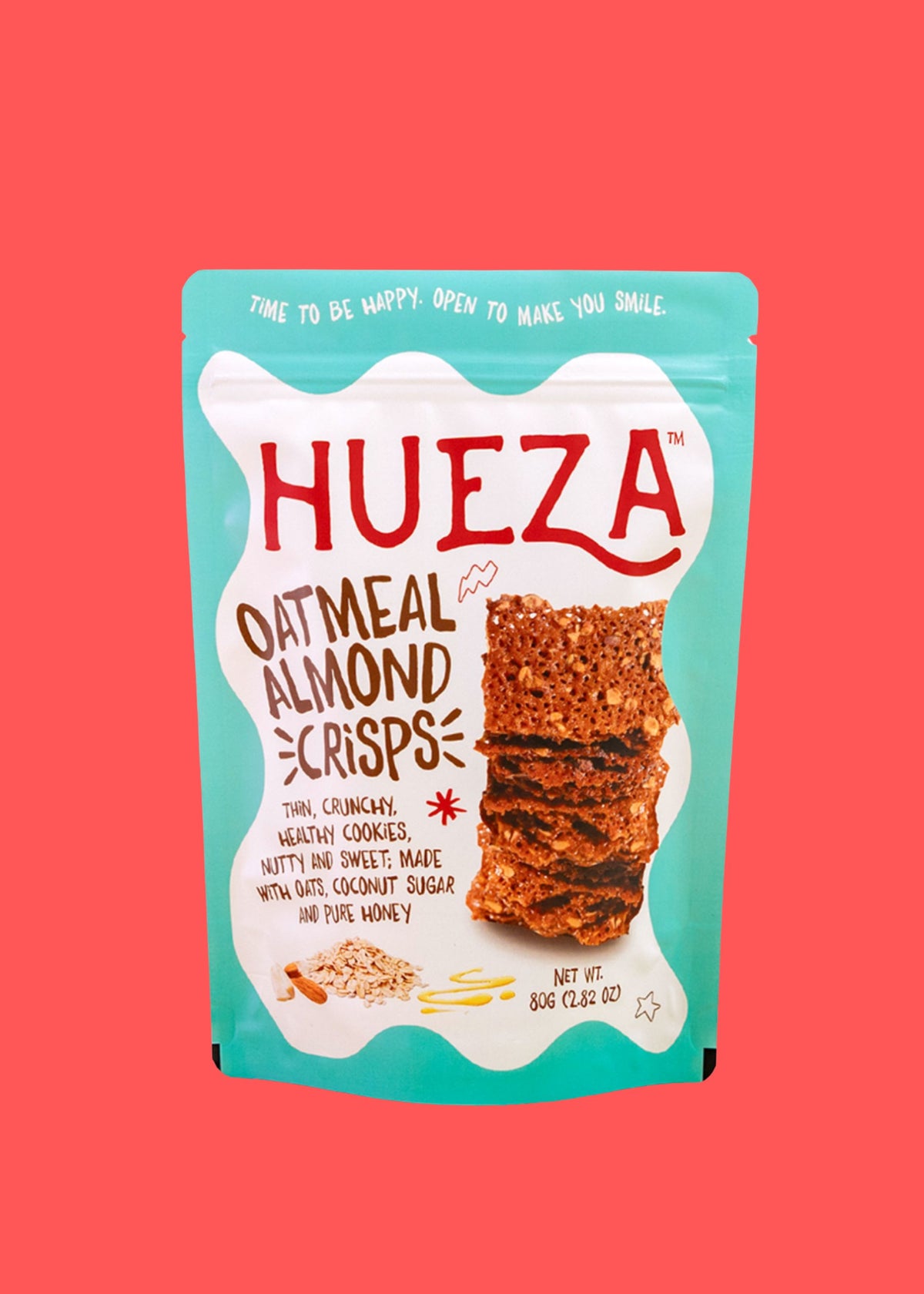 Hueza's Oatmeal Almond Crisps
